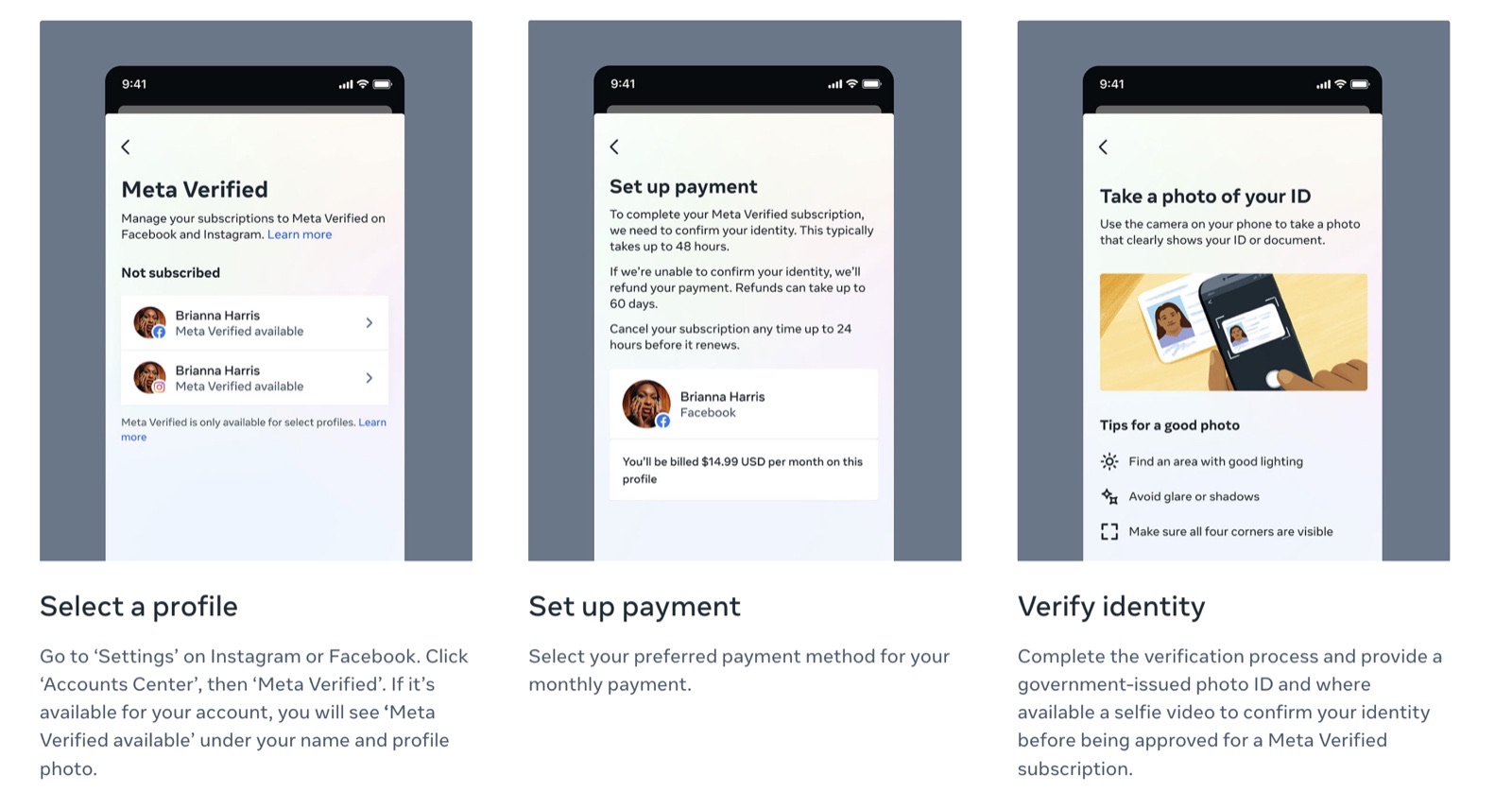 Account setup and Singapore verification